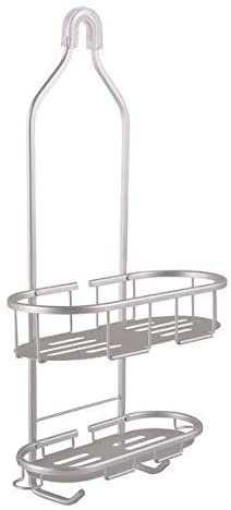 Flat Shelf Aluminum Over Showerhead Rustproof Shower Caddy