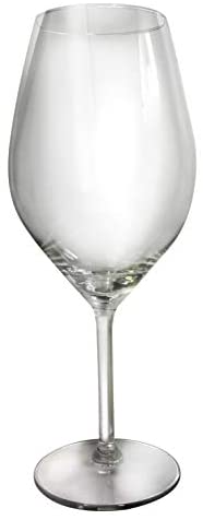 Illuminati 15 Oz Crystal White Wine Glasses (Pack 6) Clear Glass - Diamond Home USA