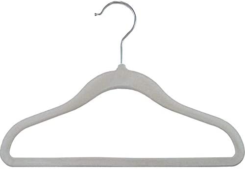MISC 10 Inch Clear Plastic Baby Top Hanger Notches Swivel Hook Box 100