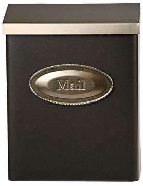 Designer Galvanized Steel Wall Mounted Locking Mailbox