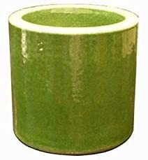 Handmade Orchid Pot Planter Green