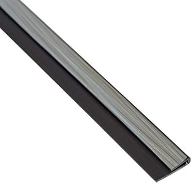 47in J Trim Brushed Steel 5 Pack Silver