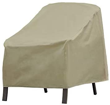 Basics Outdoor atio Chair Cover 33" w X 34" d 31" h Beige