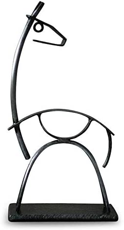 Handmade Steel 'Andean Llama' Sculpture (Peru) 7"x14"