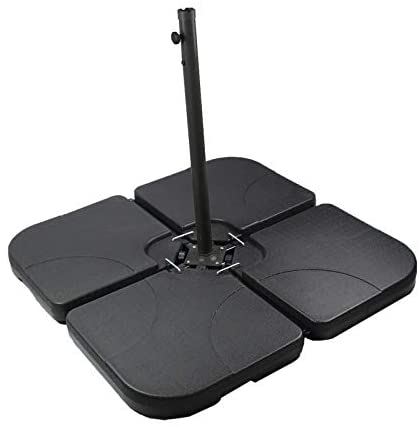 Patio Premier Blow Offset Umbrella Base Black Square