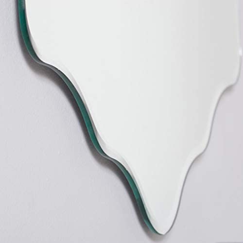 Bathroom Mirror Silver /n Includes Hardware