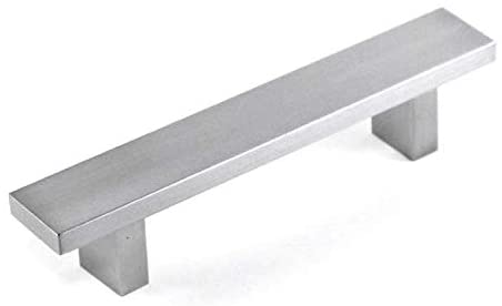 Contemporary 6 inch Rectangular Design Brushed Nickel Finish