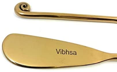 Knife Cheese Butter preader et 6 (Golden) Gold tainless