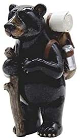 4 5" H Animal World Traveller Black Bear Hiking Back Pack