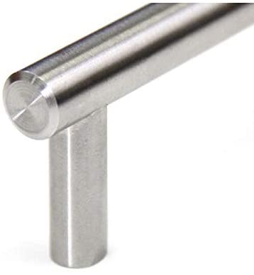 45 1/8 inch Stainless Steel Cabinet Bar Pull Handles (Case 4) Nickel Finish - Diamond Home USA