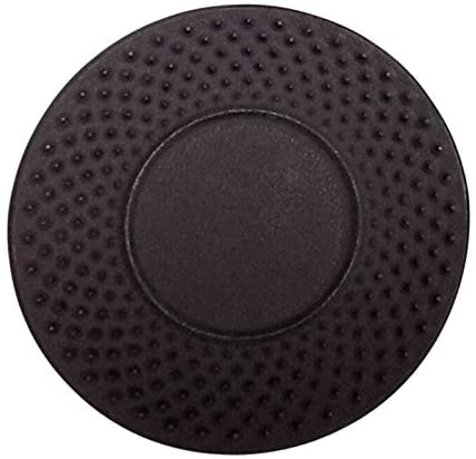 Brown Cast Iron 3 75" Round Trivet