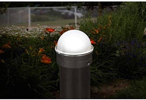 Silver Chainlink Solar Cap (2 Pack) Plastic Bulbs Included Energy Efficient