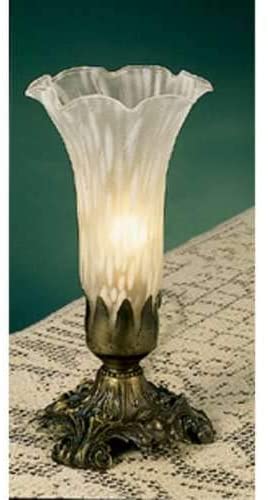 MISC White 8 inch Buffet Lamp Tiffany Bronze