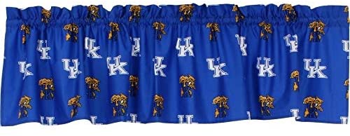 Wildcats 100% Cotton 84" X 15" Curtain Valance 1 Panel