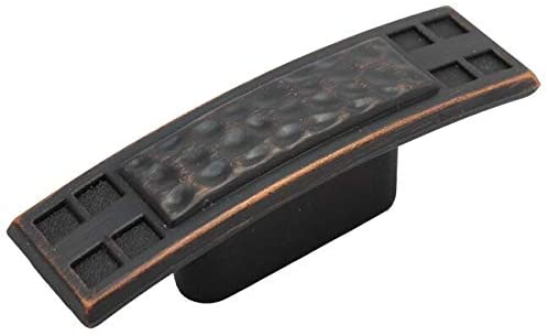 2 625 inch Oil Rubbed Bronze Mission Cabinet Knobs (Case 25)