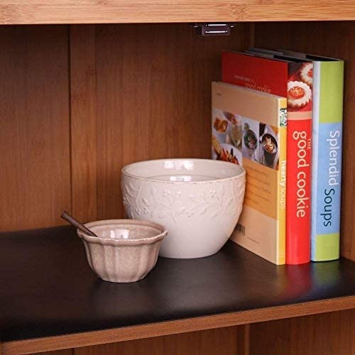 Magic Cover Adhesive Vinyl Lining Shelves Drawers Decorating Craft Projects 18" X 60' Black