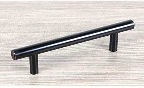 6 inch (150mm) Solid Oil Rubbed Bronze Cabinet Bar Pull Handles (Case 5) Metal Finish - Diamond Home USA