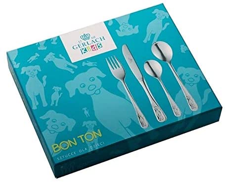 Dog Children 4 Piece 18/10 Stainless Steel Flatware Set Silver Casual - Diamond Home USA