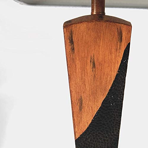 26" European Vintage Bronzed Table Lamp 26 Brown Mid Century Modern Energy Efficient - Diamond Home USA