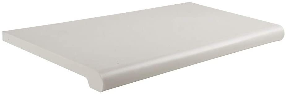 13" X 2" White Open Bottom Shelf Sold Pack