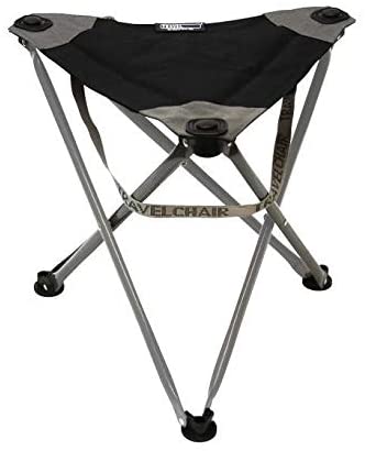 Big Slacker Camp Stool Black Includes Carry