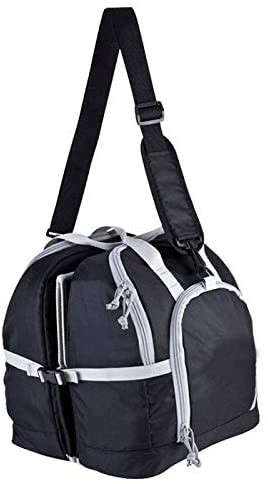 Black Outdoor Folding Table Lunch Cooler