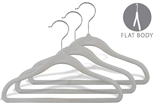MISC 10 Inch Clear Plastic Baby Top Hanger Notches Swivel Hook Box 100
