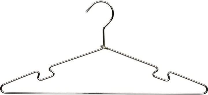 Polished Chrome Metal Top Hanger Notches (Pack 25)