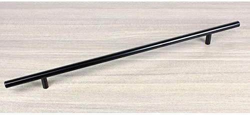 18 inch (450mm) Solid Oil Rubbed Bronze Cabinet Bar Pull Handles (Case 4) Brown Metal Finish - Diamond Home USA