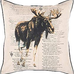 Rustic Decorative Pillow Brown Quotes Sayings Polyester