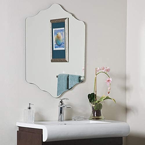 Bathroom Mirror Silver /n Includes