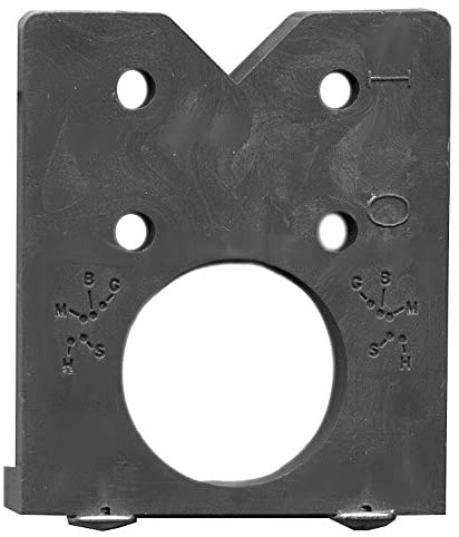 MISC Hardware Easy Drill Concealed Hinge Boring Jig Black Plastic