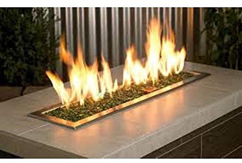 Patio Heaters 20lbs Recycled Fire Pit Glass Green 2" l X