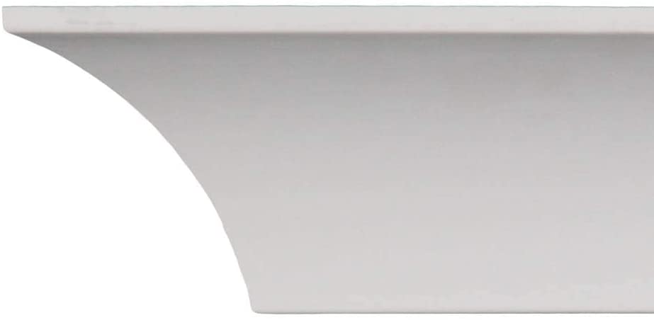 3 5 inch Cove Crown Ing (8 Pieces) White Classic