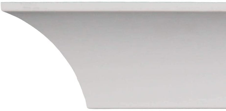 3 5 inch Cove Crown Ing (8 Pieces) White Classic