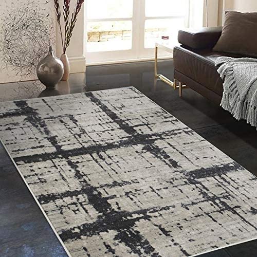 Rugs Distressed Beige Cream Rectangular Accent Area Rug