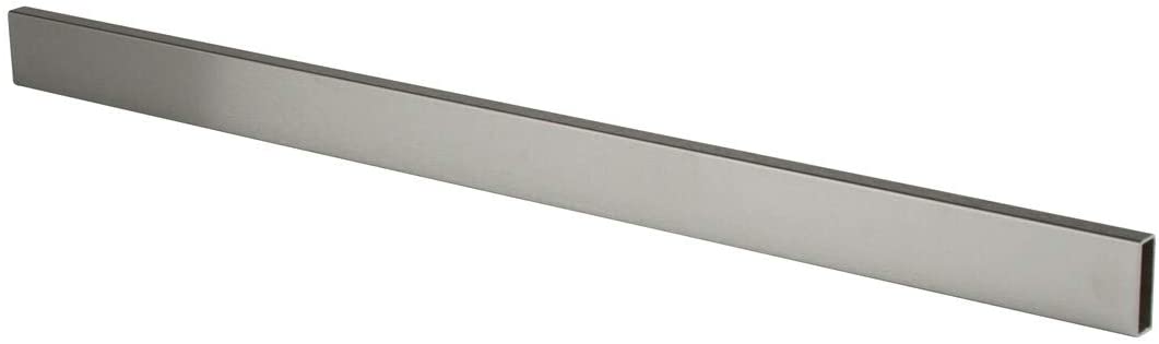Re2 2'l X 1/2" 1 1/2" Satin Chrome Rectangular Display