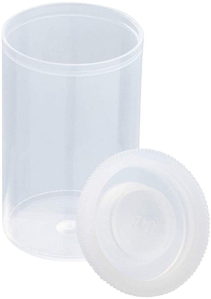 30 Pcs Clear Film Canisters Caps 35mm Storage Small Accessories