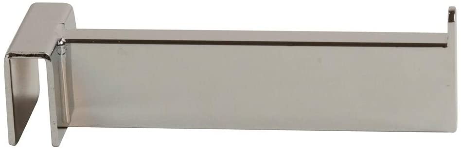 6" Straight Rectangular Chrome Tubing Faceout Sold Pack