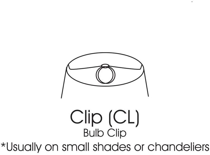 Cloth Wire Slant Scallop Bell Softback Lampshade Bulb Clip Egg Cream Modern Contemporary - Diamond Home USA