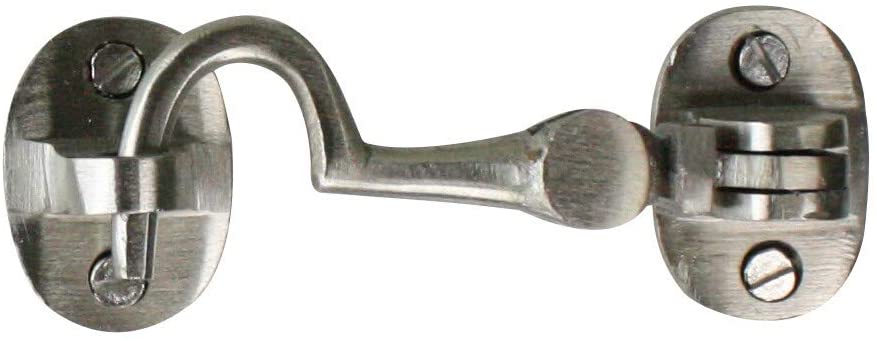 2 75 inch Cabin Hook Satin Nickel Finish