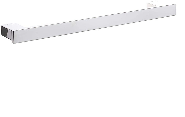 Sweden Stainless Steel Bathroom 32 Towel Bar Platinum/Chrome Silver Metal Brushed Nickel Finish Chrome - Diamond Home USA