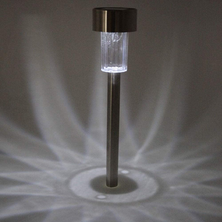 24pcs 5w High Brightness Solar Power Led Lawn Lamps Lampshades White - Diamond Home USA