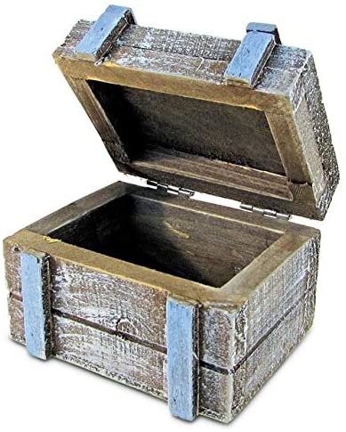 Nautical Decor Multicolor Plastic Pacific Jewelry Box Color Coastal