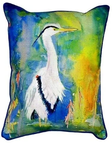 Blue 20 inch X 24 inch Indoor/Outdoor Throw Pillow Color