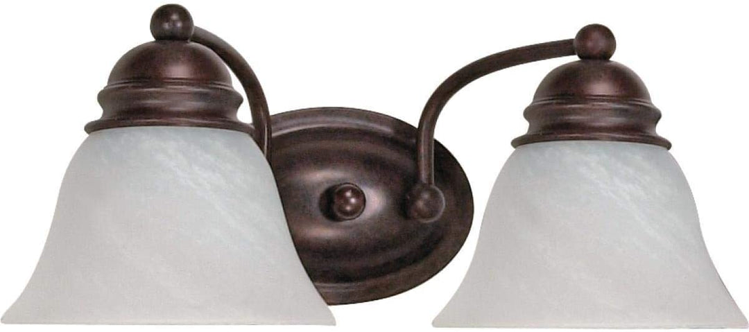 Empire 2 Light 15 Vanity Brown Transitional Metal Bronze