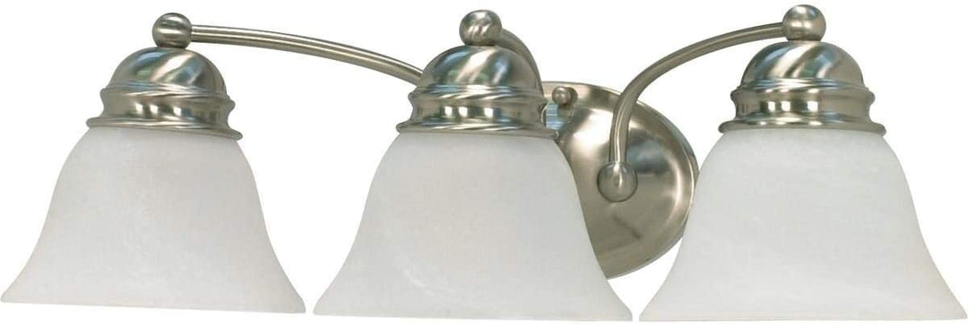 Empire 3 Light 21 Vanity Grey Transitional Metal Nickel