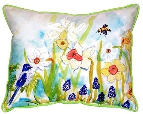 Bird Indoor/Outdoor 16 inch X 20 inch Throw Pillow Color