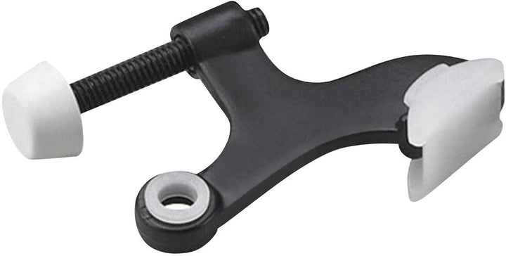 (Pack 10) Hardware Heavy Duty Hinge Pin Door Stop Black