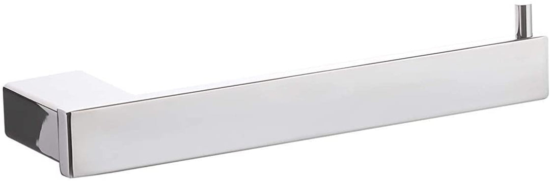 Sweden Stainless Steel Bathroom 32 Towel Bar Platinum/Chrome Silver Metal Brushed Nickel Finish Chrome - Diamond Home USA